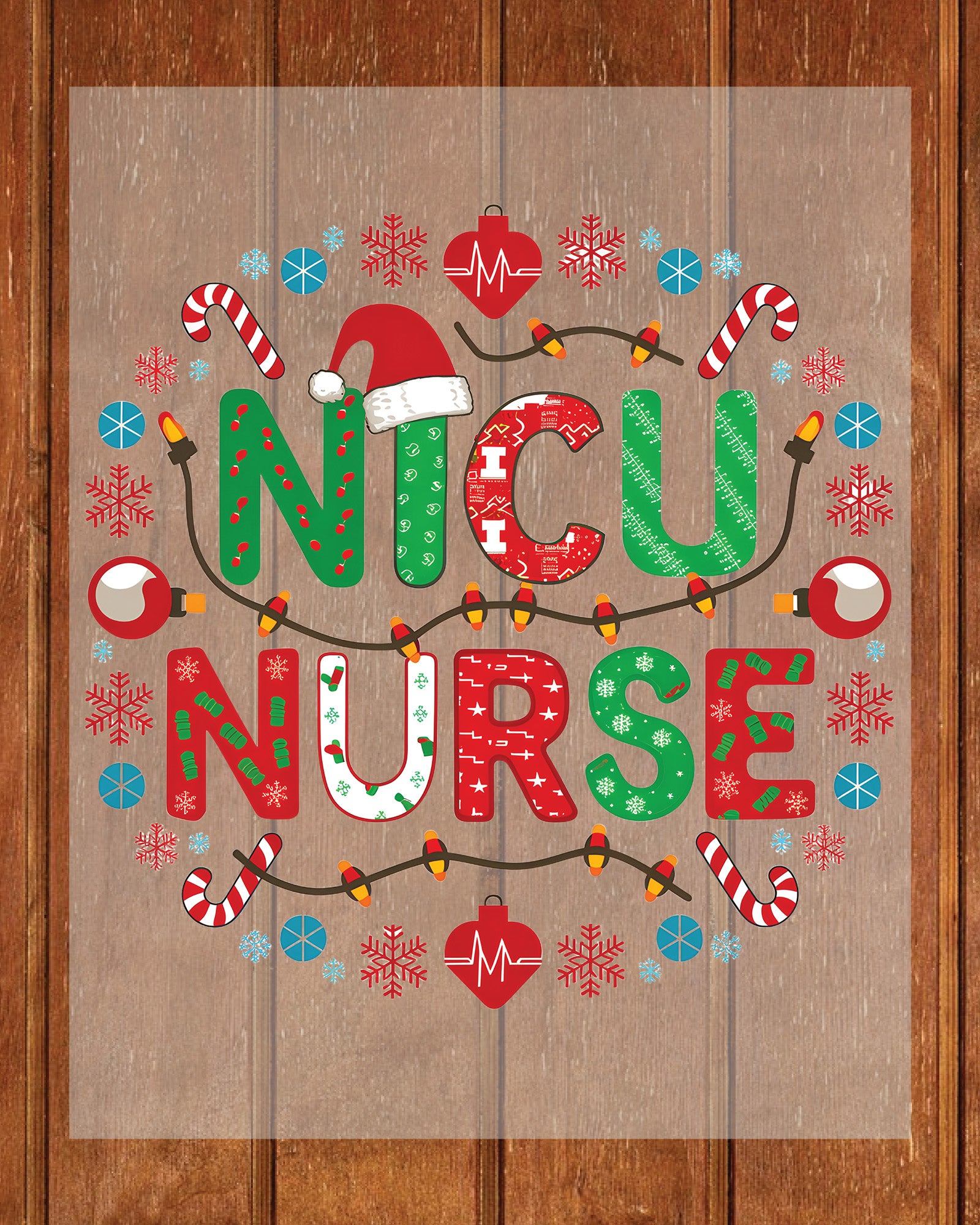 Nicu Nurse Gift DTF Transfer Film