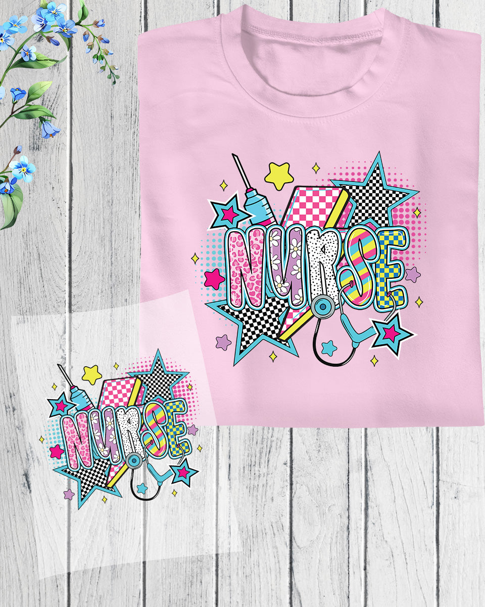 Nurse DTF Transfer Ready to Press