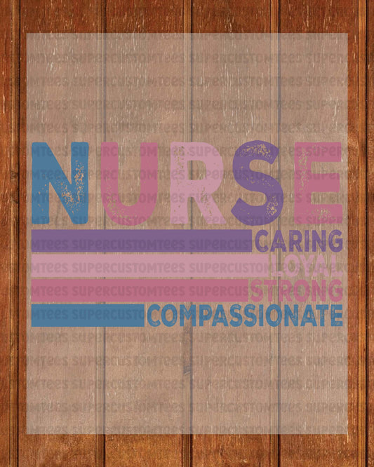 Nurse DTF Transfer Ready to Press