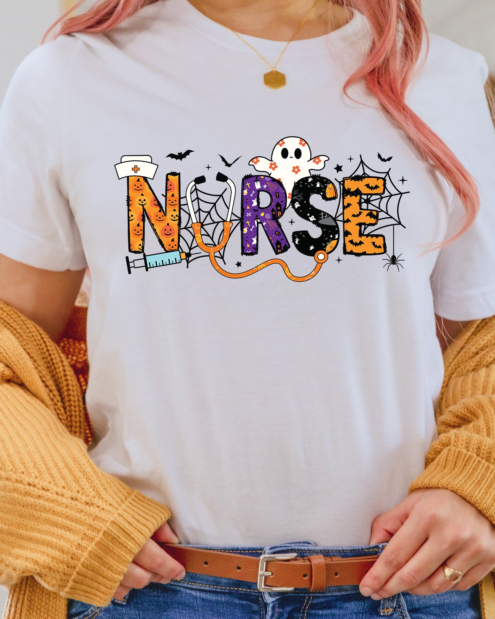 Nurse Halloween Spooky Nurse Fall DTF Transfer