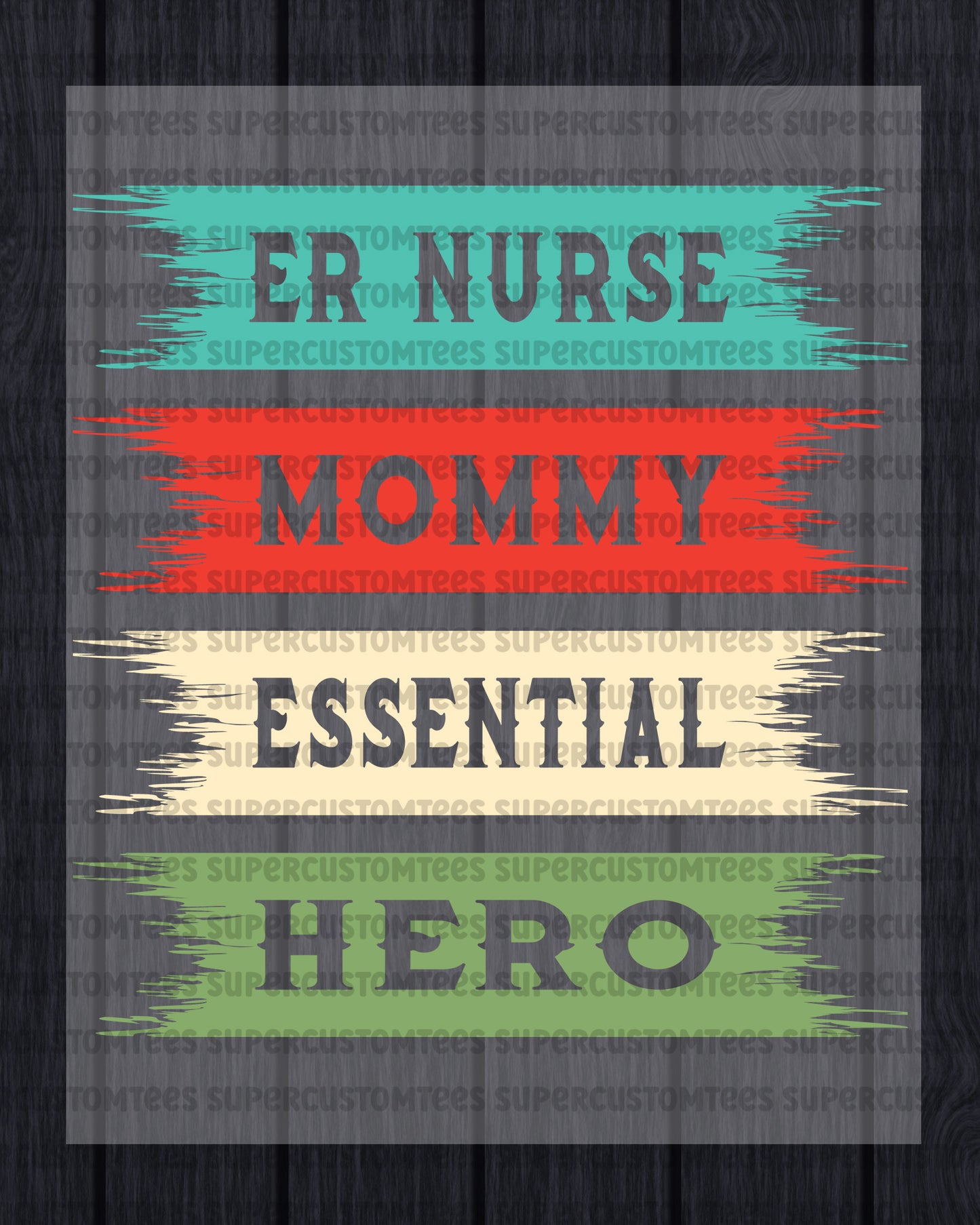Nurse Mommy Heat Transfer for Shirts