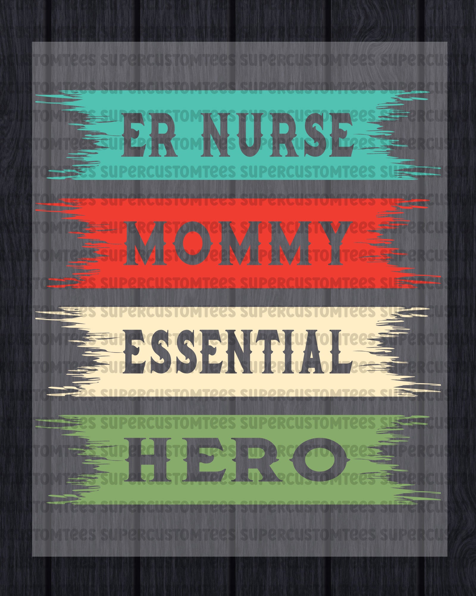 Nurse Mommy Heat Transfer for Shirts