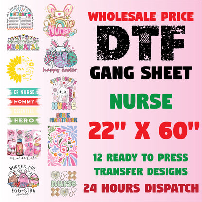 Nurse Premade Gang Sheet