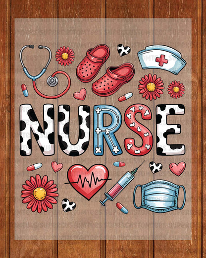 Nurse Student DTF Transfer