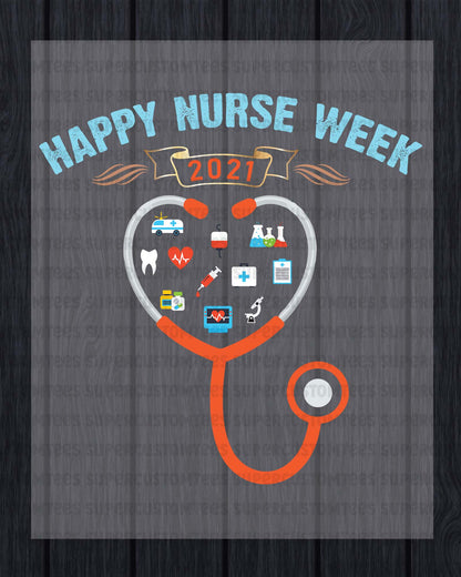 Nurse Week DTF Transfer