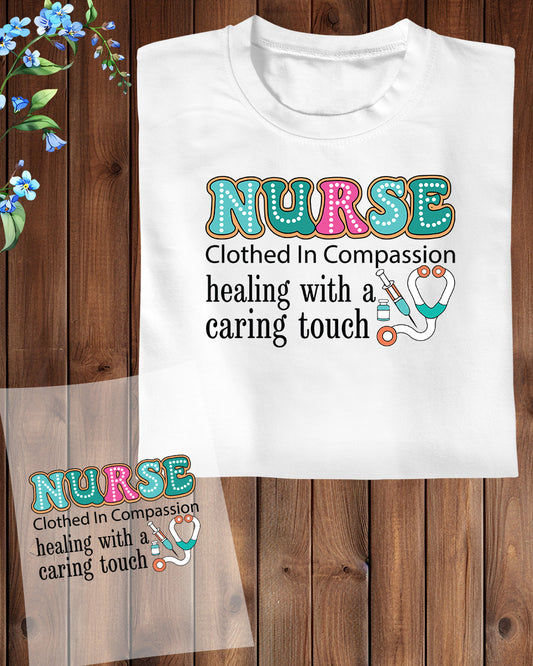 Retro Nurse DTF Transfer Film