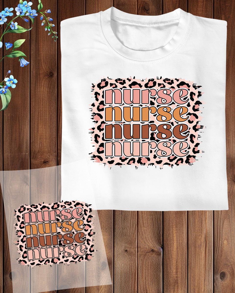 Nurse Trendy DTF Transfer Film