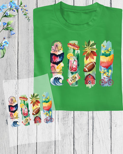 Ohio DTF Transfer Ready to Press