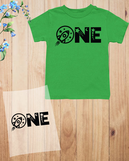 One cool dude Birthday DTF Transfer Film