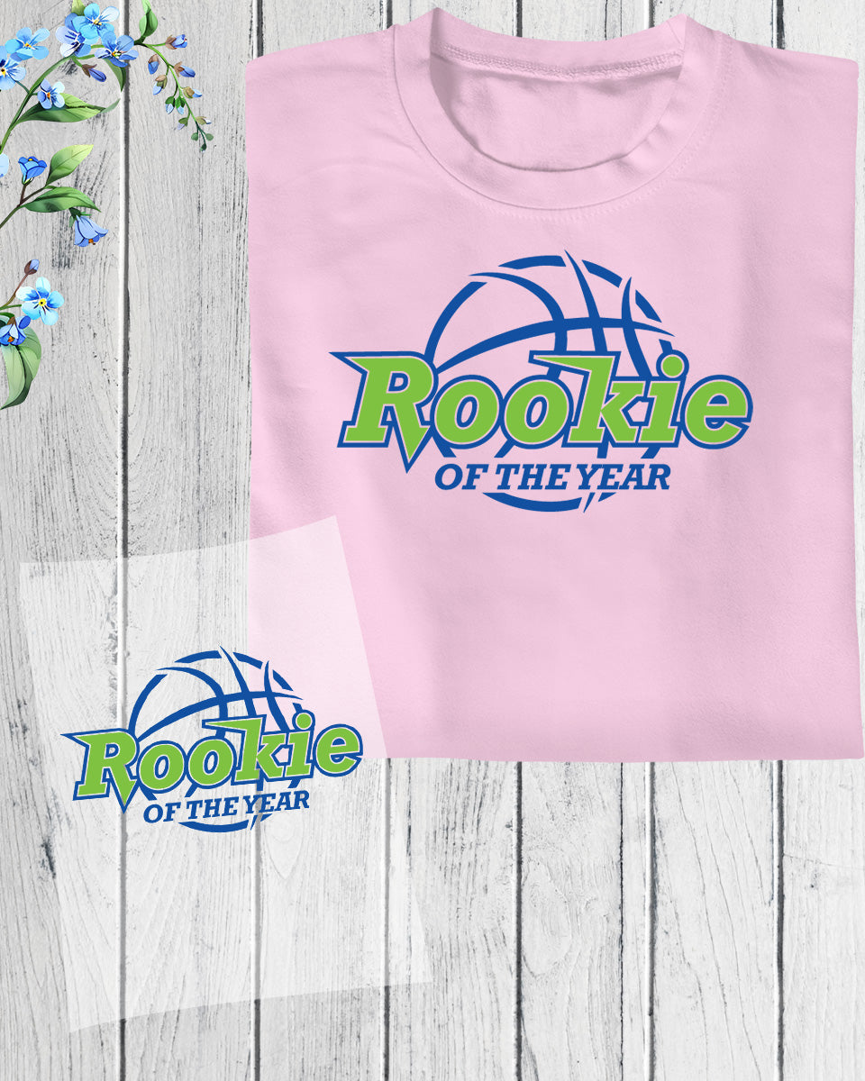 Rookie of the Year Basketball DTF Transfer Film