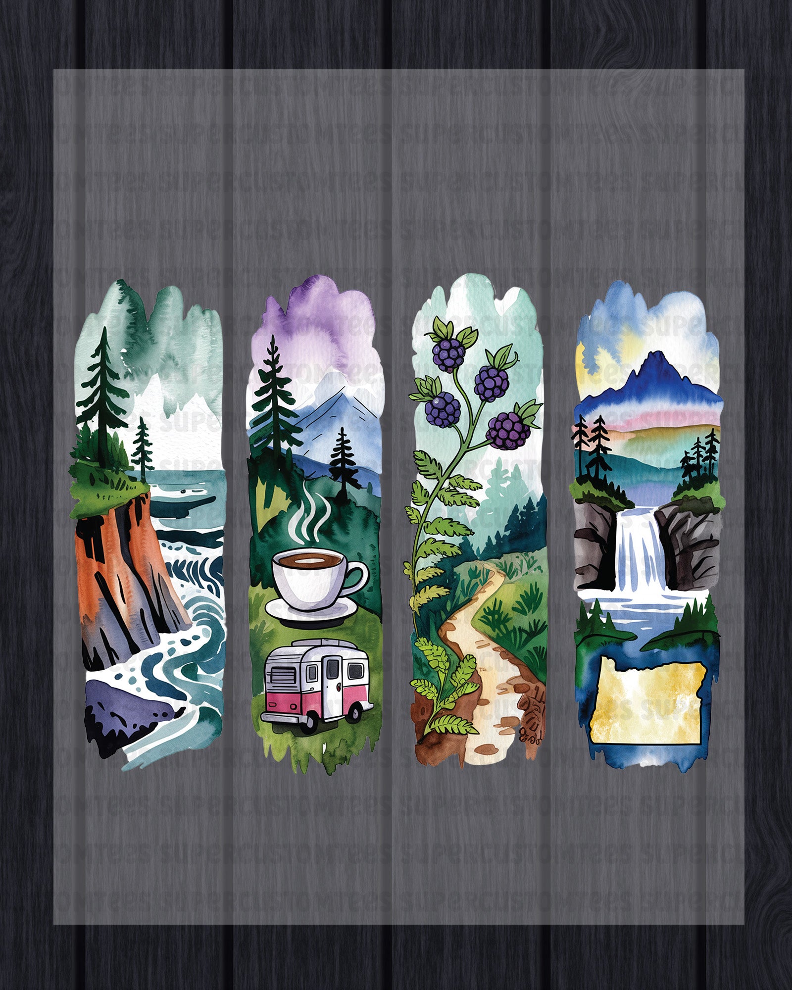 Oregon DTF Transfer Ready to Press