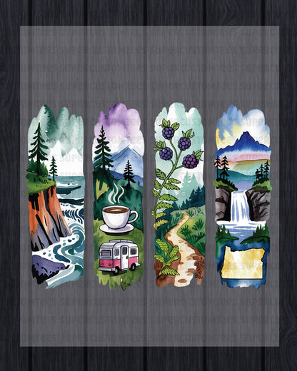 Oregon DTF Transfer Ready to Press