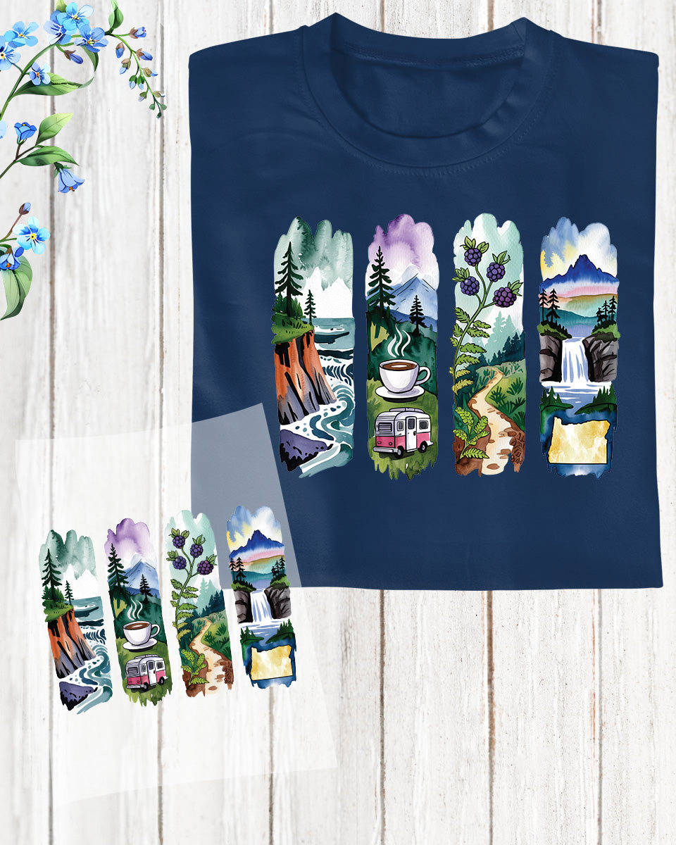 Oregon DTF Transfer Ready to Press