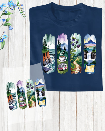 Oregon DTF Transfer Ready to Press