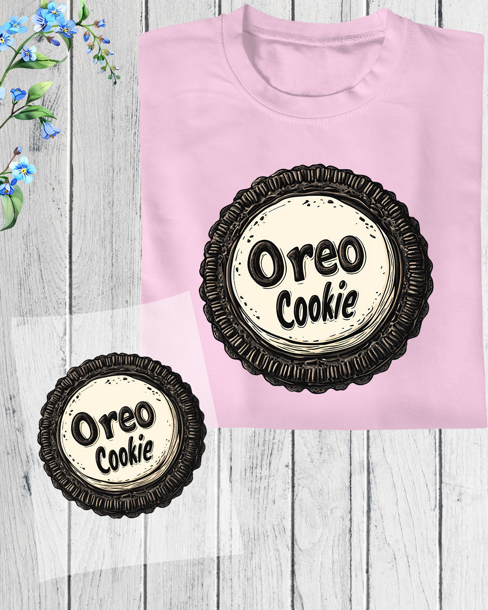 Oreo Cookie DTF Transfer