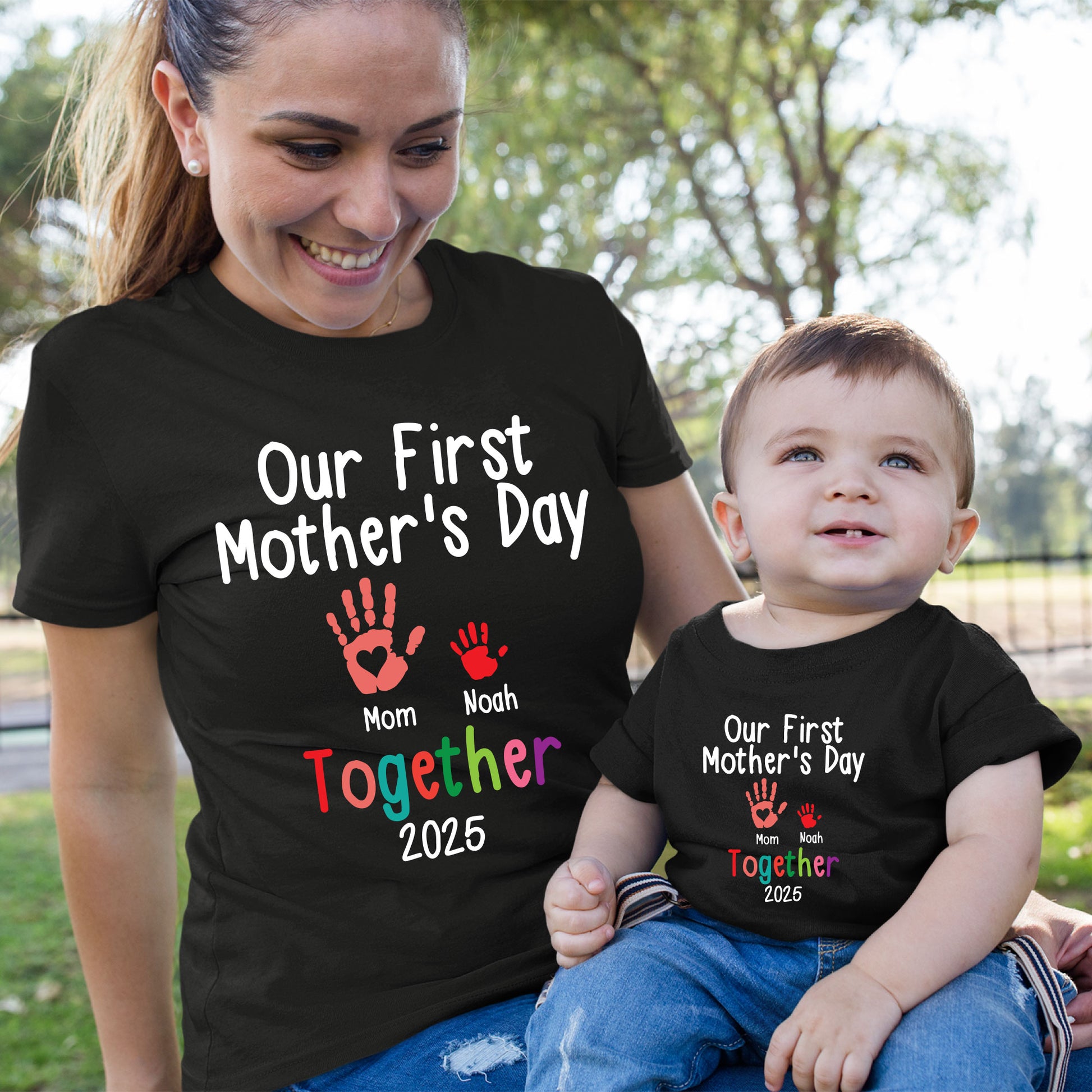 Our First Mother's Day Together 2025 Shirt