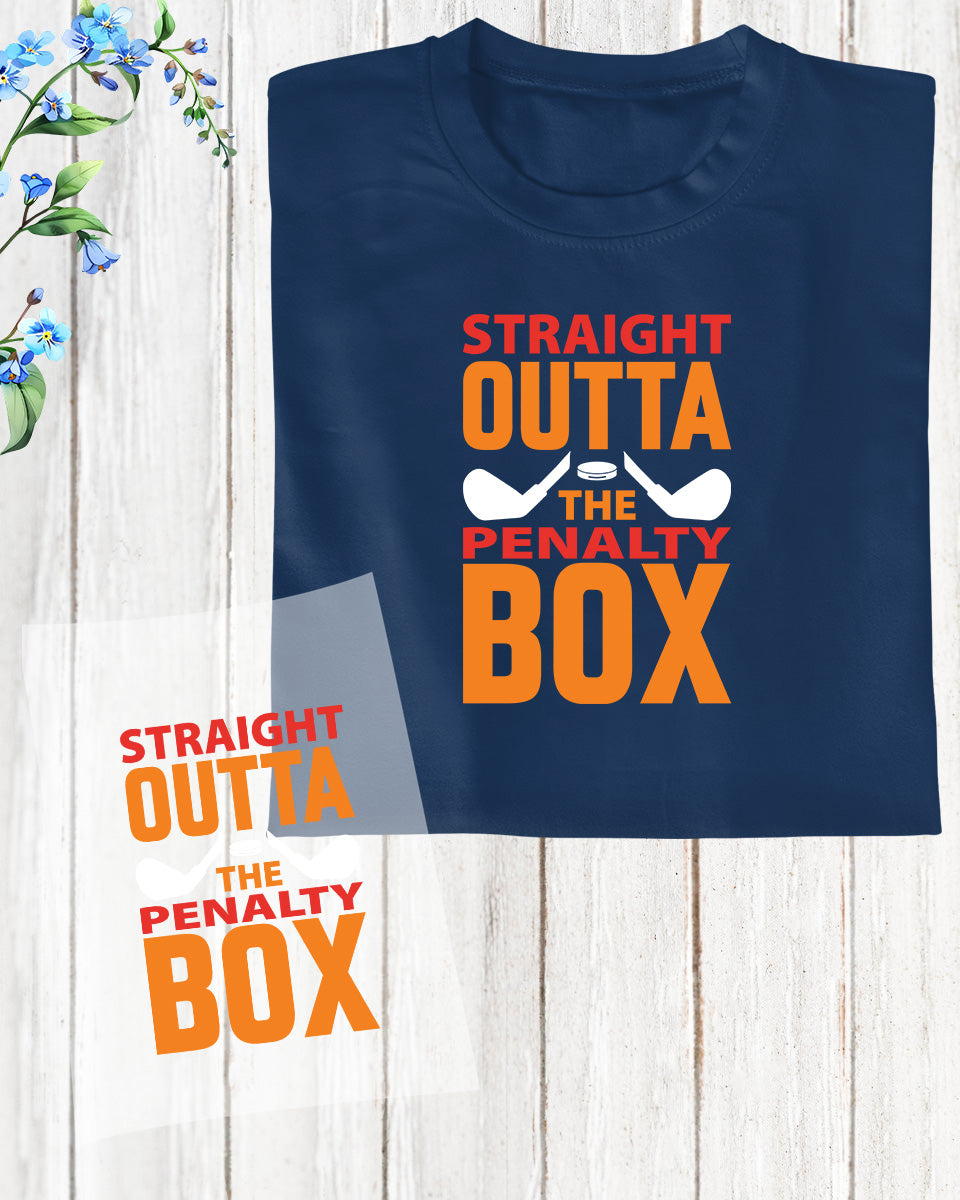 Penalty Box Ice Hockey DTF Transfer Film