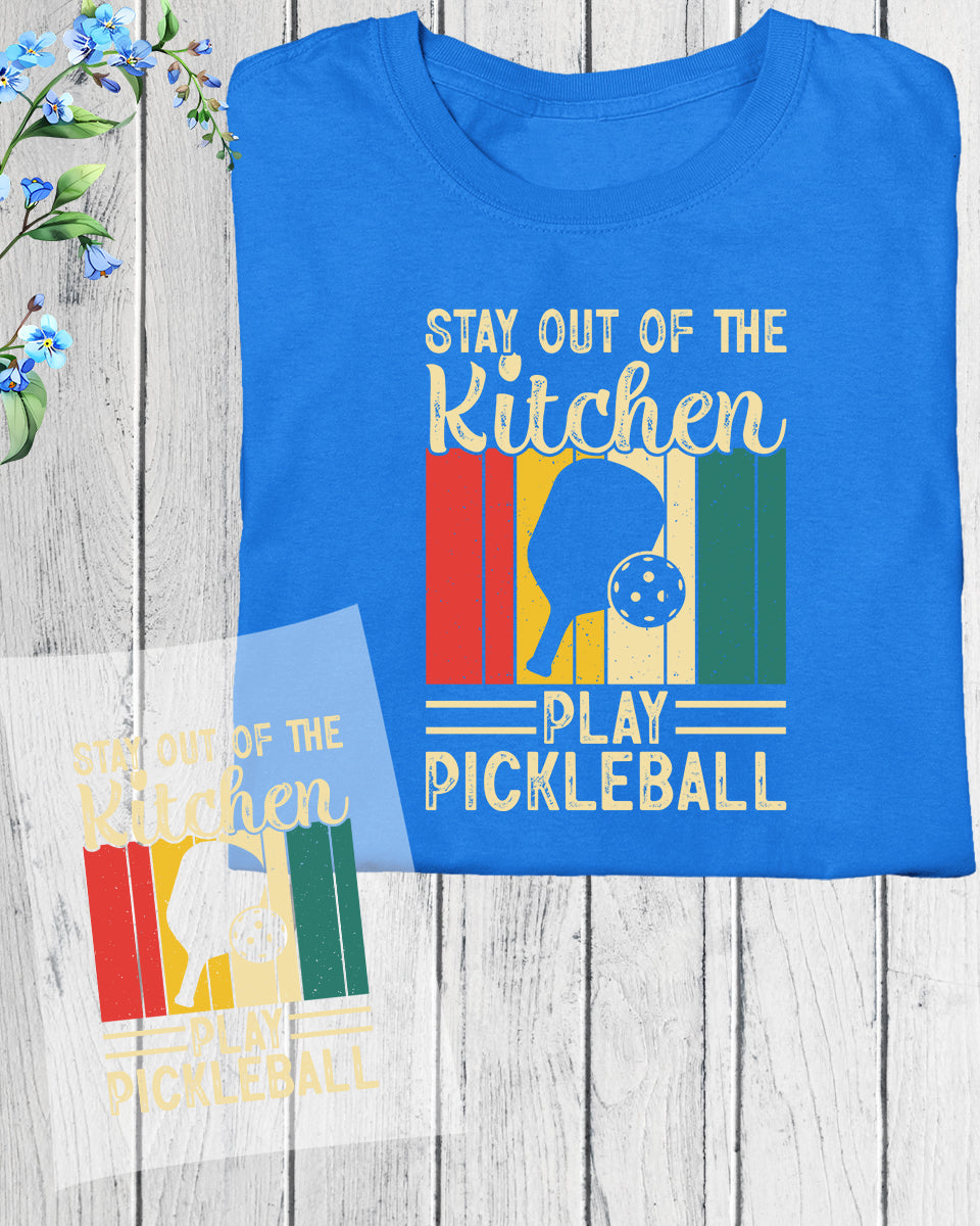 Play Pickleball DTF Transfer Film