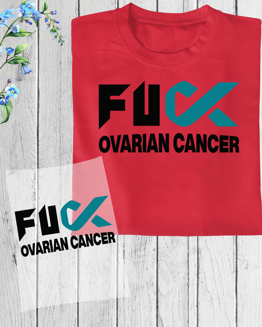 Ovarian Cancer Awareness Heat Transfer for Shirt