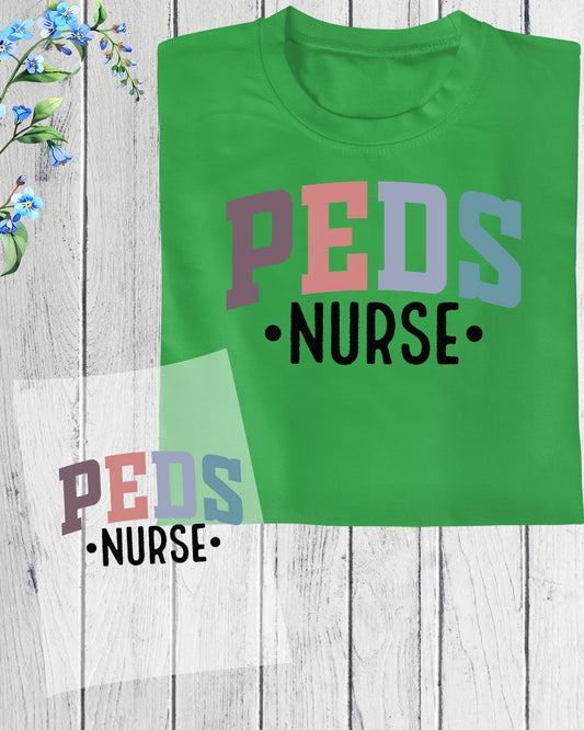 Peds Nurse DTF Transfer Film
