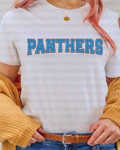 Panthers DTF Transfer Ready to Press