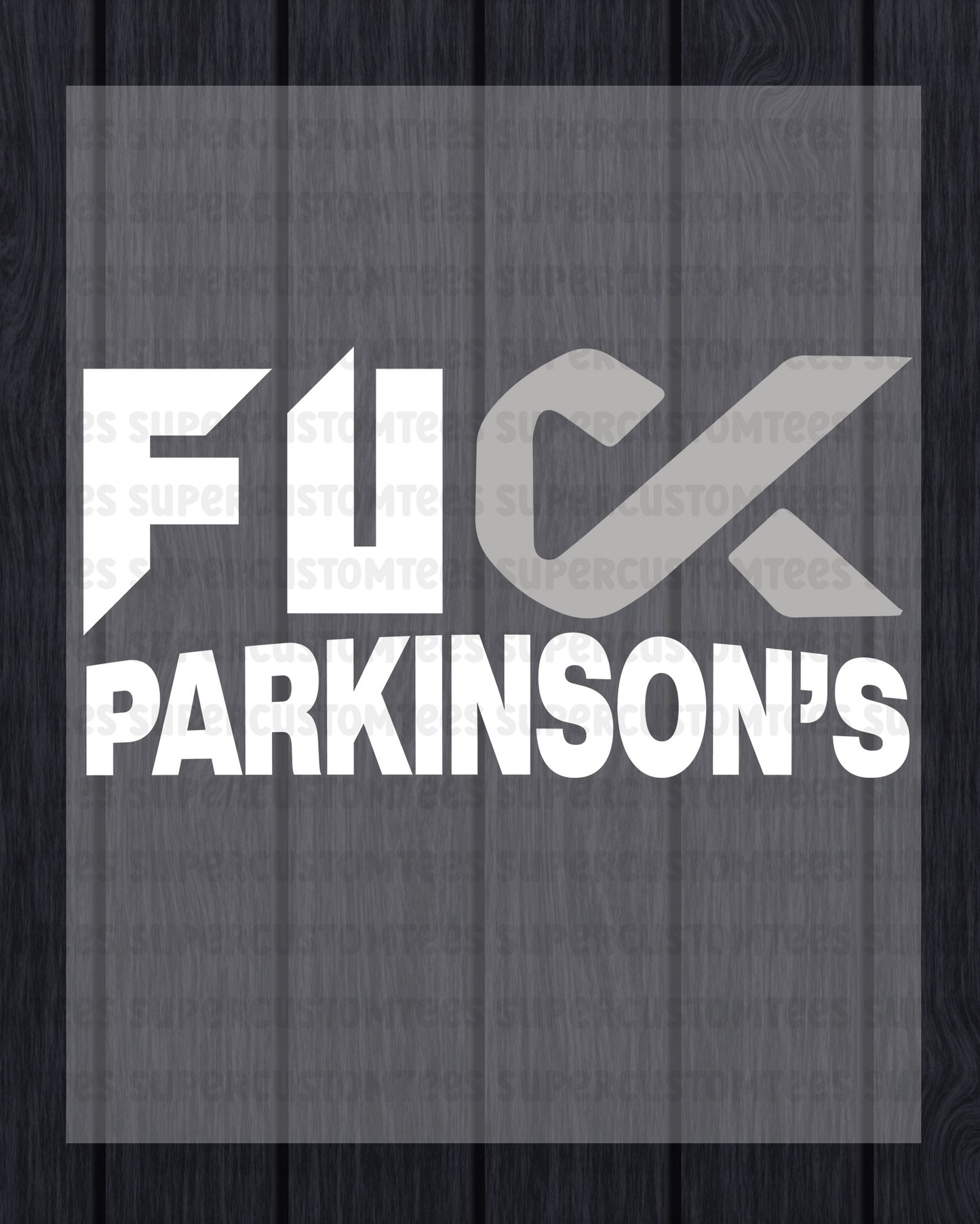 Parkinson’s Disease Awareness Heat Transfer for Shirt