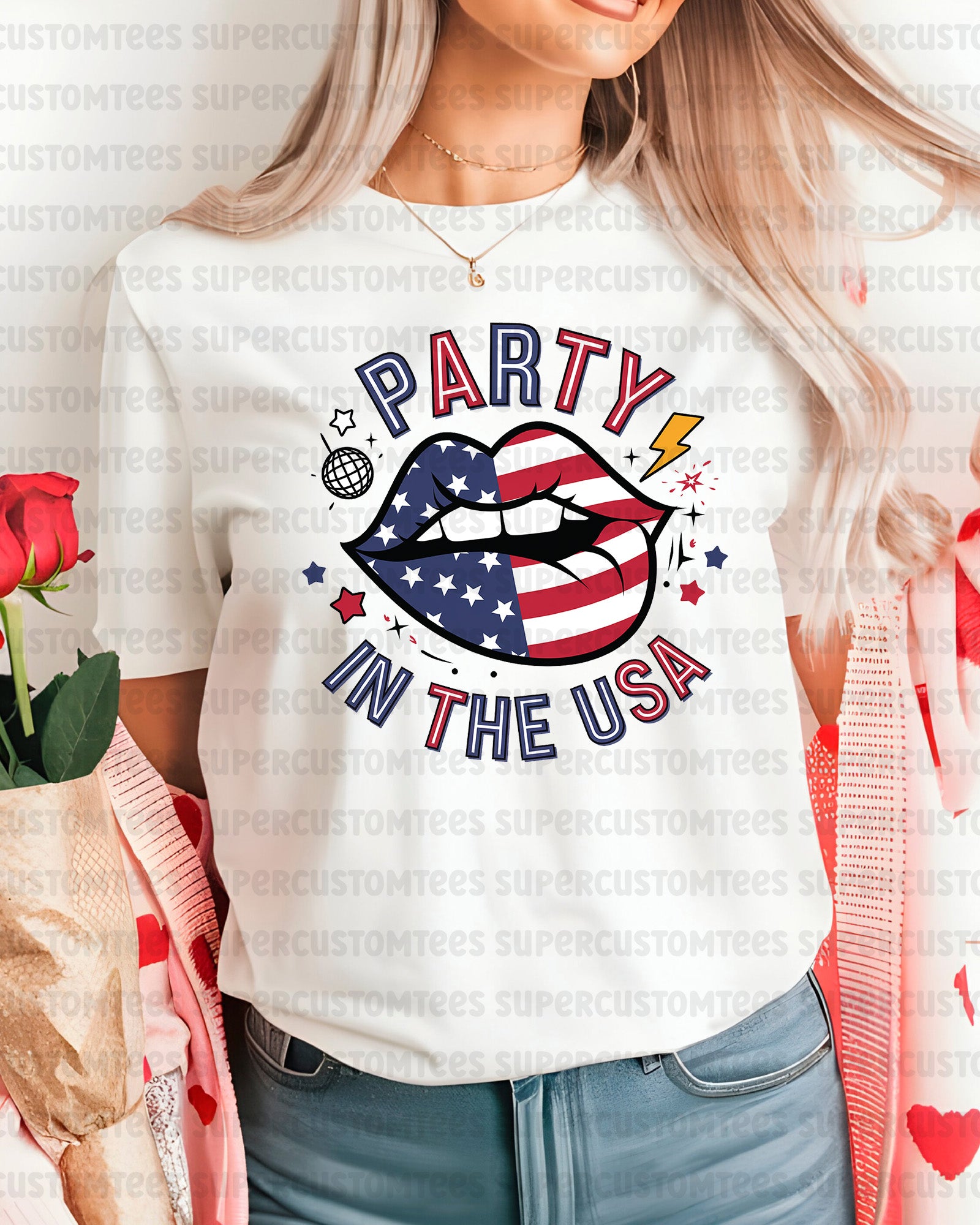 Party In The USA DTF Transfer