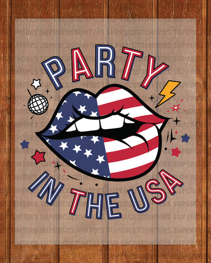 Party In The USA DTF Transfer