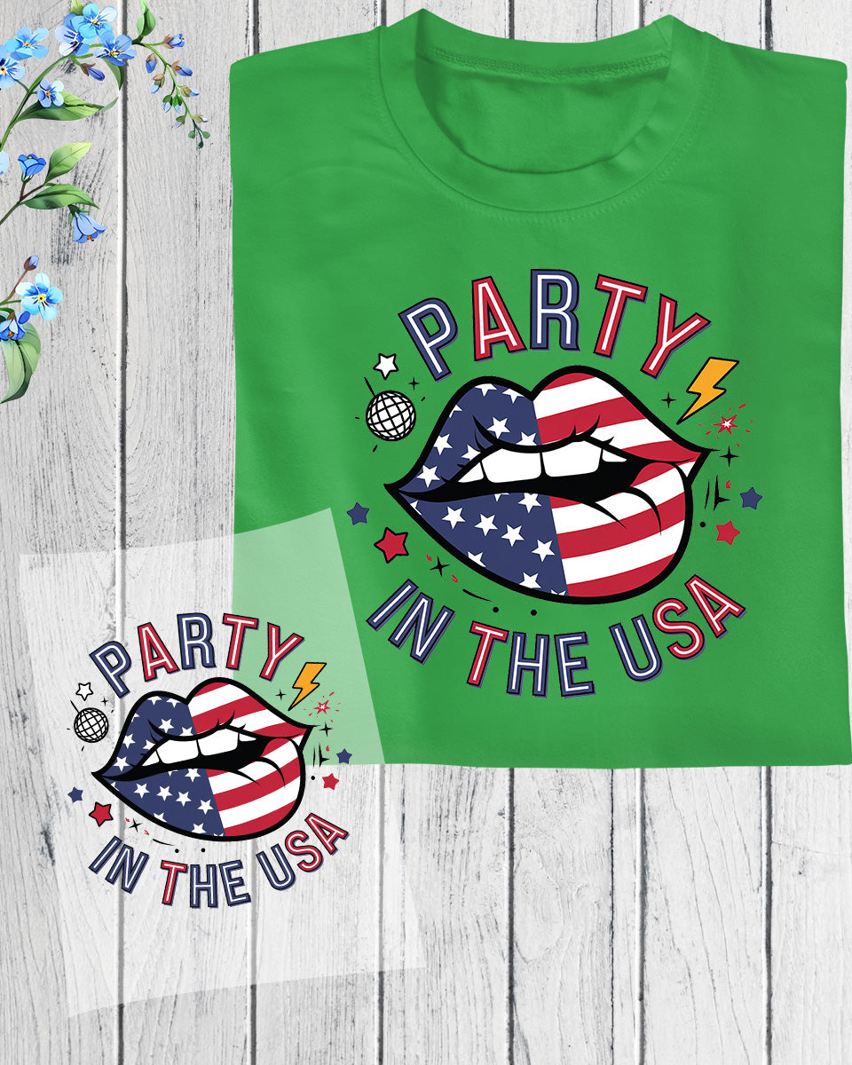 Party In The USA DTF Transfer