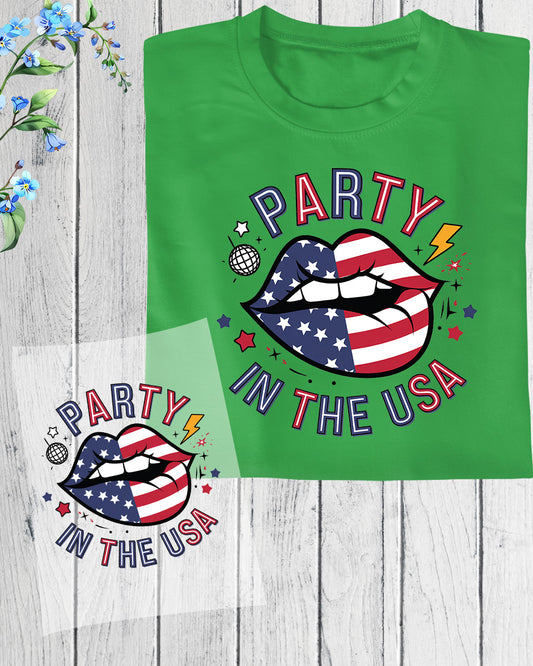 Party In The USA DTF Transfer