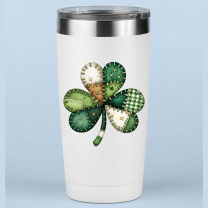 Patchwork St. Patrick’s Day DTF Transfer ready to Press