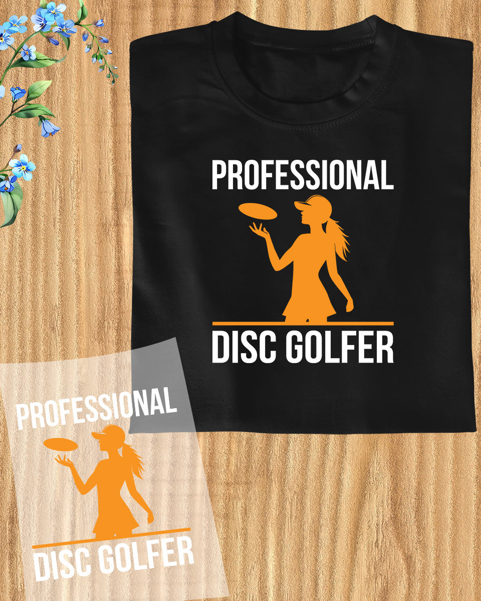 Professional Disc Golfer Girls  DTF Transfer Film