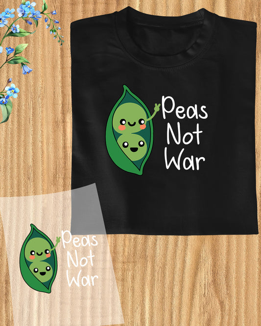 Peas Not War DTF Transfer