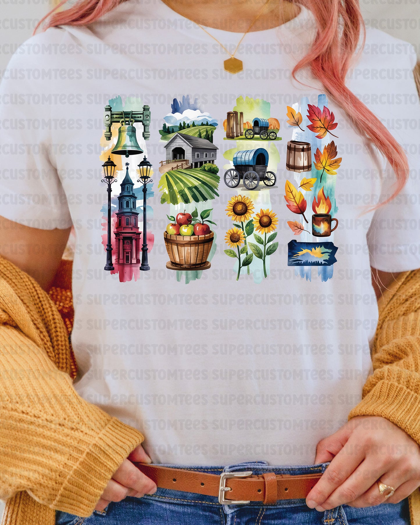 Pennsylvania DTF Heat Transfer Ready to Press