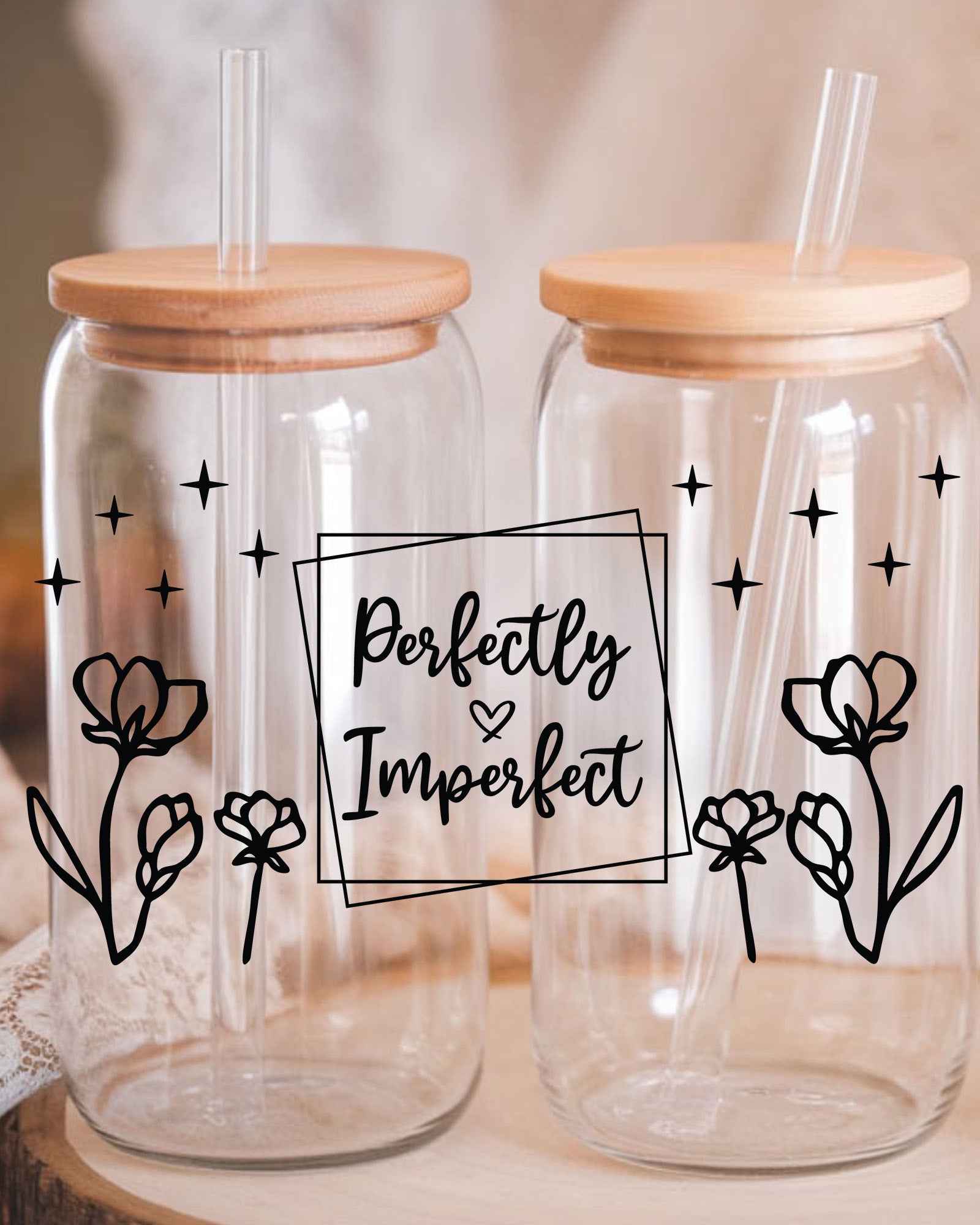 Perfectly Imperfect Bible Verse UV wrap