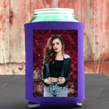 Personalized Can Coolers with Logo & Photo