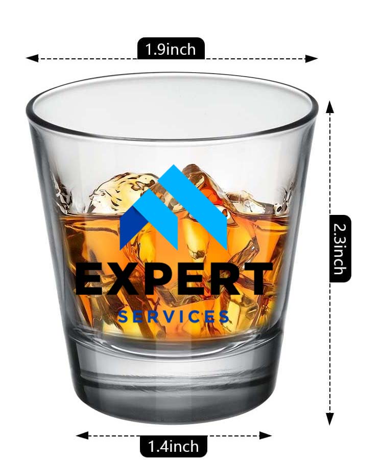 Personalized Glasses with Logo & Photo