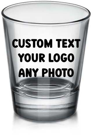 Personalized Glasses with Logo & Photo