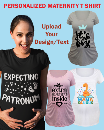 Custom Maternity T Shirt