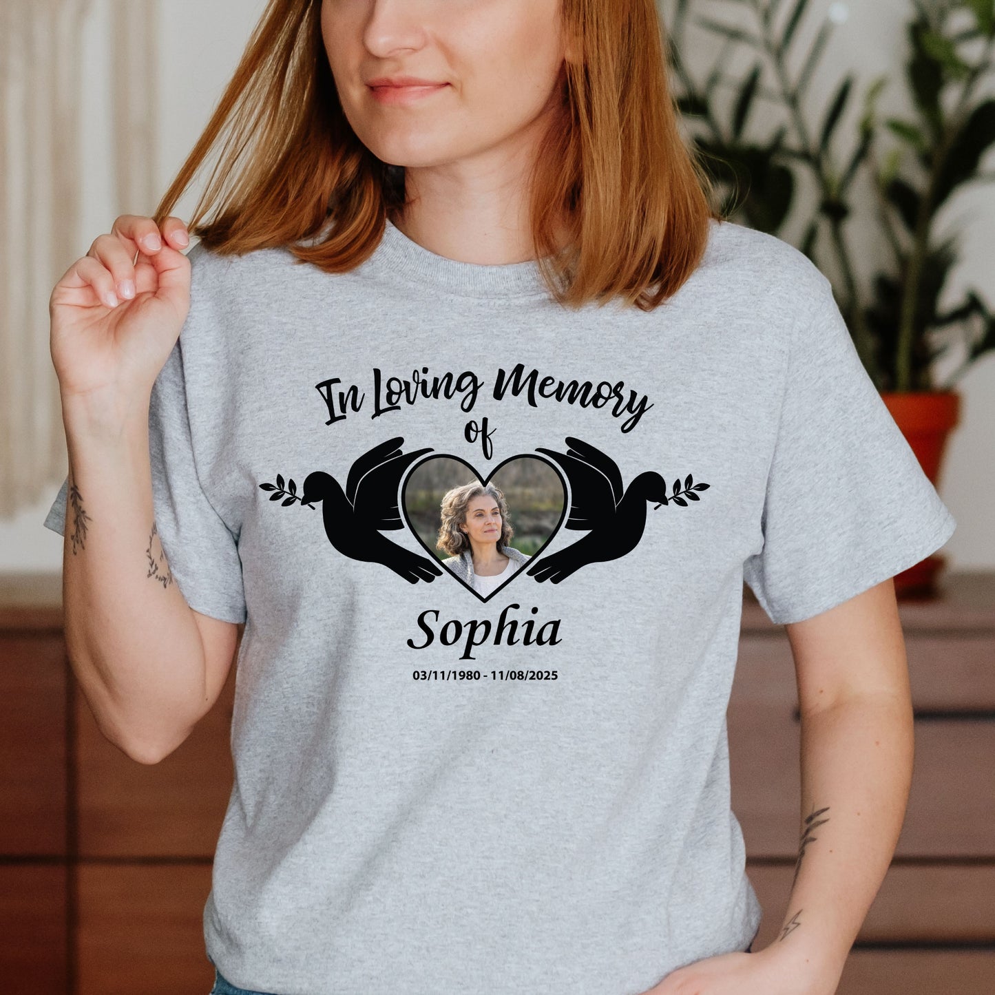 Personalized Memorial Photo Shirt