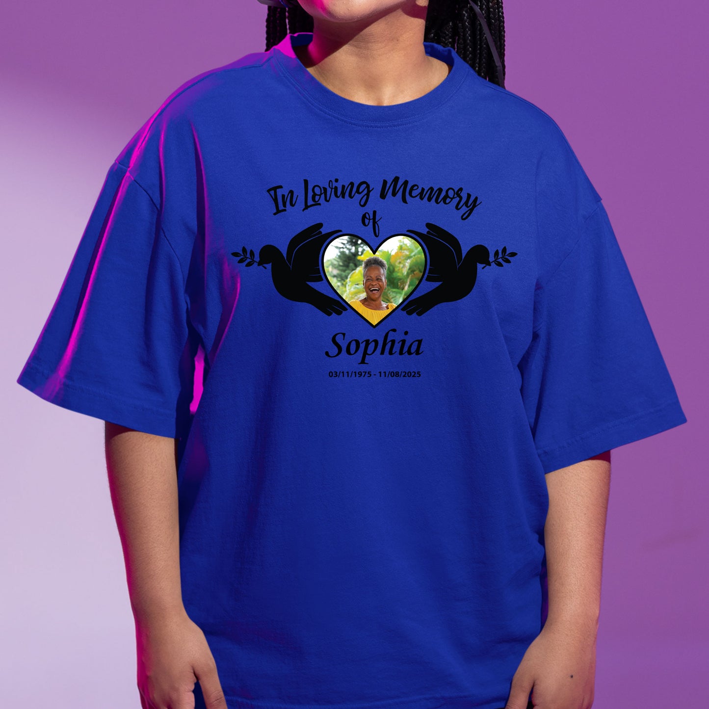 Personalized Memorial Photo Shirt
