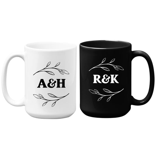 Personalized Name Wedding Anniversary Mug and Drinkware