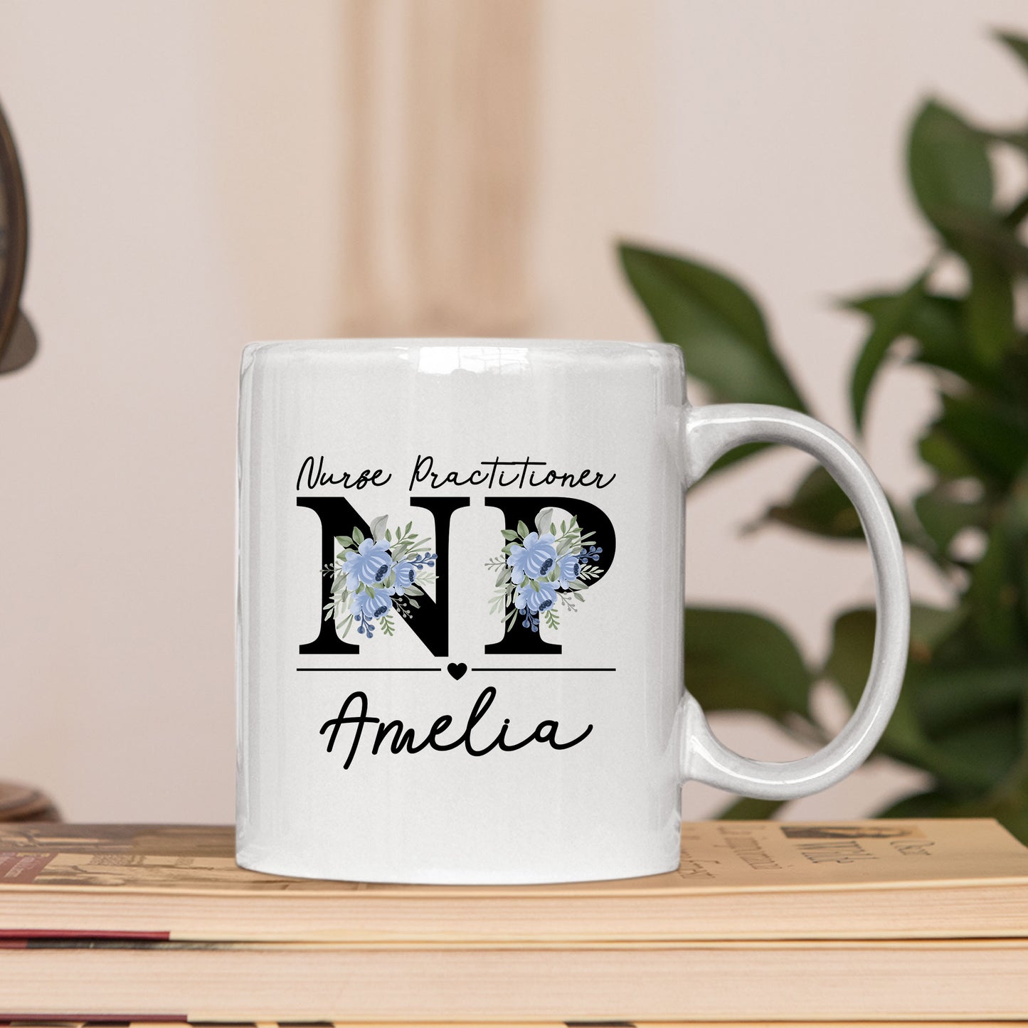 Personalized Nurse Practitioner Coffee Mug