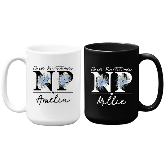 Personalized Nurse Practitioner Coffee Mug