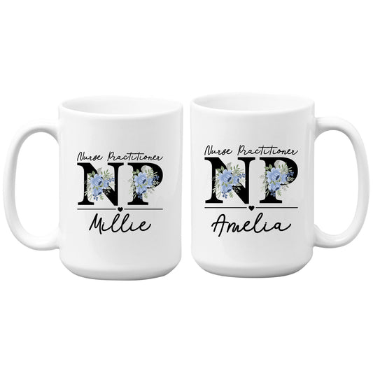 Personalized Nurse Practitioner Coffee Mug