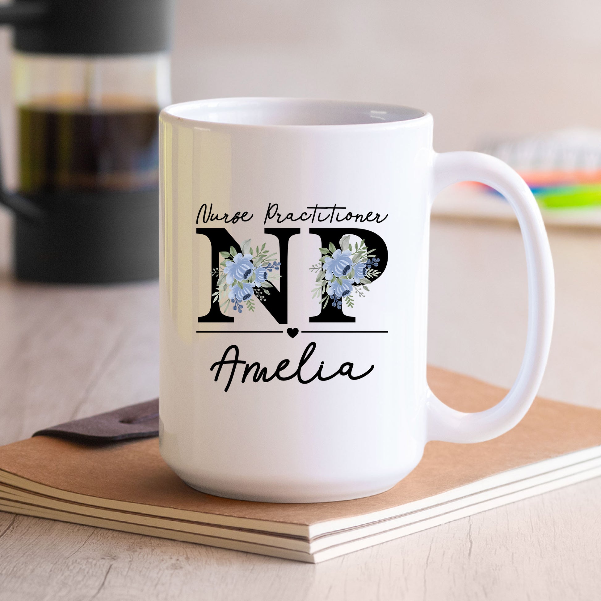 Personalized Nurse Practitioner Coffee Mug