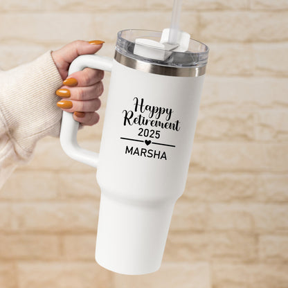 Personalized Retirement Coffee Mug Coworker Gift