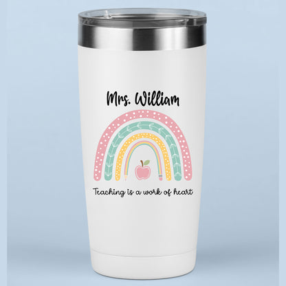 Personalized Teacher Thank You Gift Mug and Tumbler