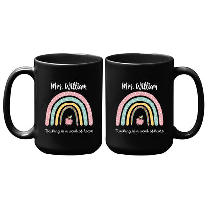 Personalized Teacher Thank You Gift Mug and Tumbler