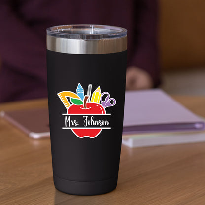 Personalized Teacher Thank You Gift Mug Tumbler